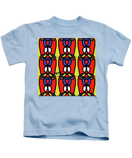 Bright Bold Regiaart - Kids T-Shirt