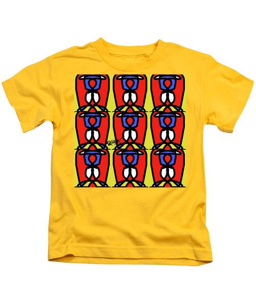 Bright Bold Regiaart - Kids T-Shirt