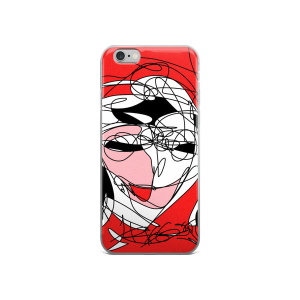 Abstract Face - iPhone 5/5s/Se, 6/6s, 6/6s Plus Case