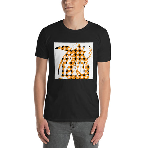 Bitcoin Crypto Abstract Short-Sleeve Unisex T-Shirt