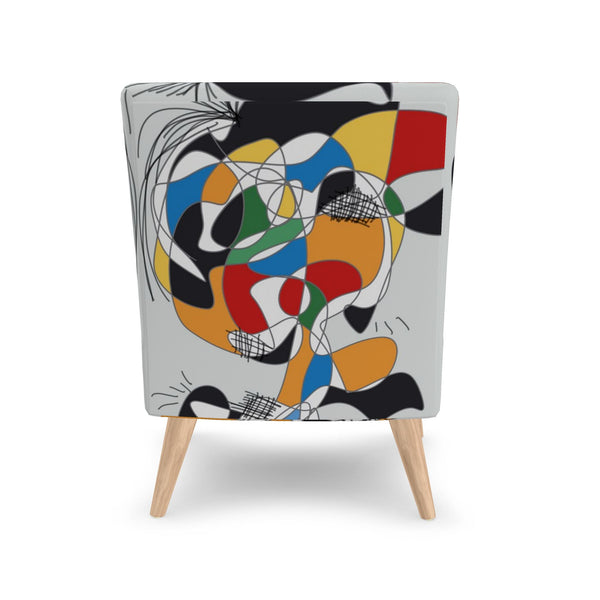 Arty Abstract Drawing Occasional Chair
