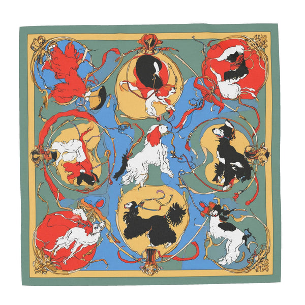 Scarf Wrap or Shawl With Dogs