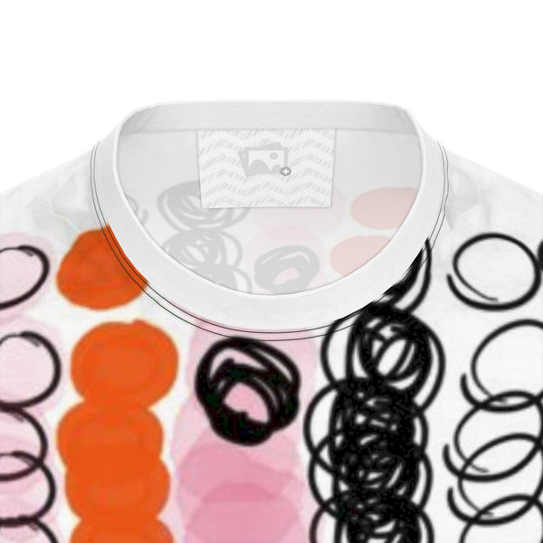 Happy abstract stripes drawing by RegiaArt