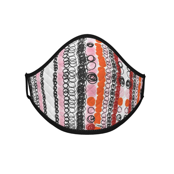 Face Masks, Organic Happy Stripes