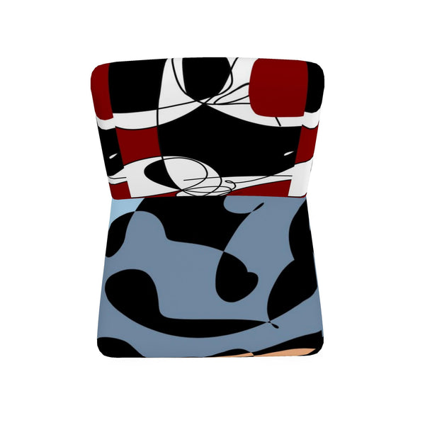 Two Abstract Images Occasional Chair