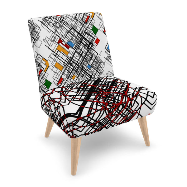 Geometric Occasional Chair