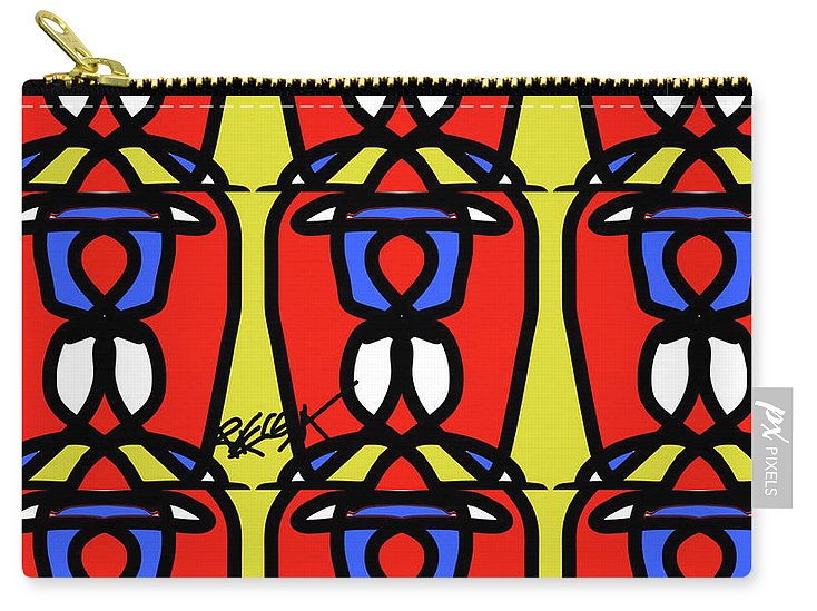 Bright Bold Regiaart - Carry-All Pouch