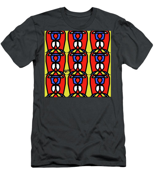 Bright Bold Regiaart - Men's T-Shirt (Athletic Fit)