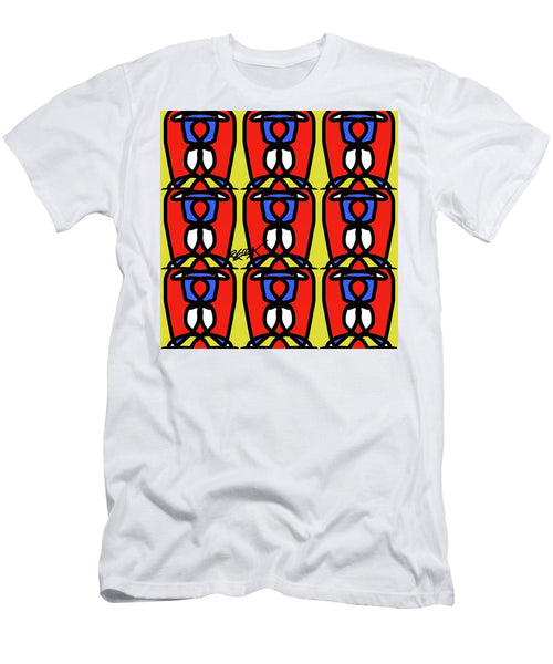 Bright Bold Regiaart - Men's T-Shirt (Athletic Fit)