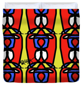 Bright Bold Regiaart - Duvet Cover