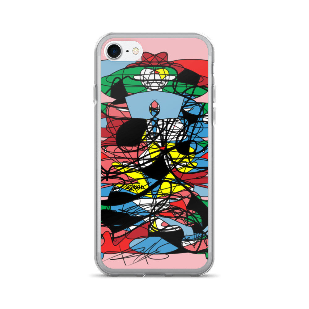 Abstraction Colors RegiaArt - iPhone 7/7 Plus Case, acrylic