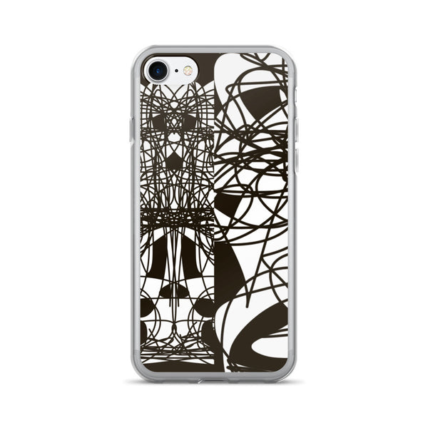 Black Lines Design RegiaArt - iPhone 7/7 Plus Case, acrylic