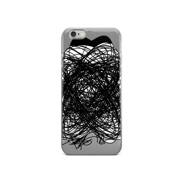 Black and Gray - iPhone 5/5s/Se, 6/6s, 6/6s Plus Case