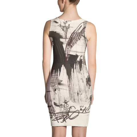 Black Forest Abstract Design RegiaArt - Sublimation Cut & Sew Dress, polyester, spandex