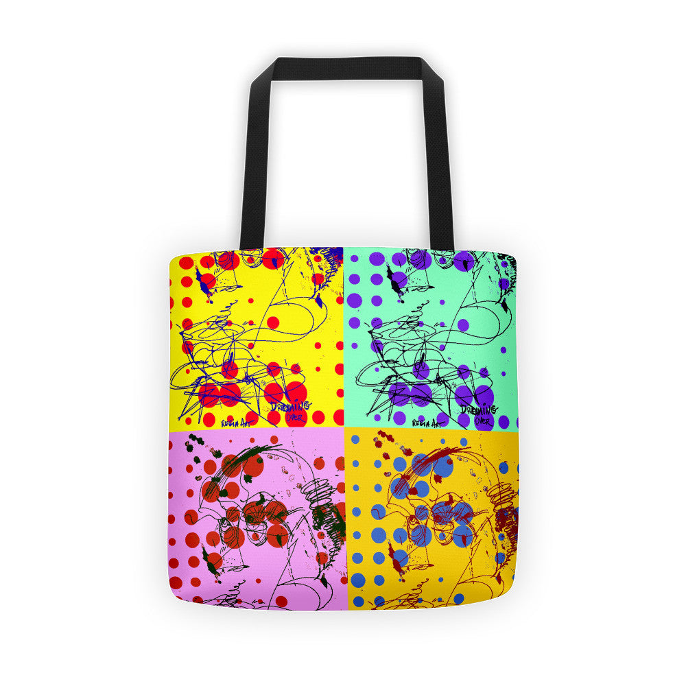 Bubbles 4 Colors RegiaArt - Tote bag