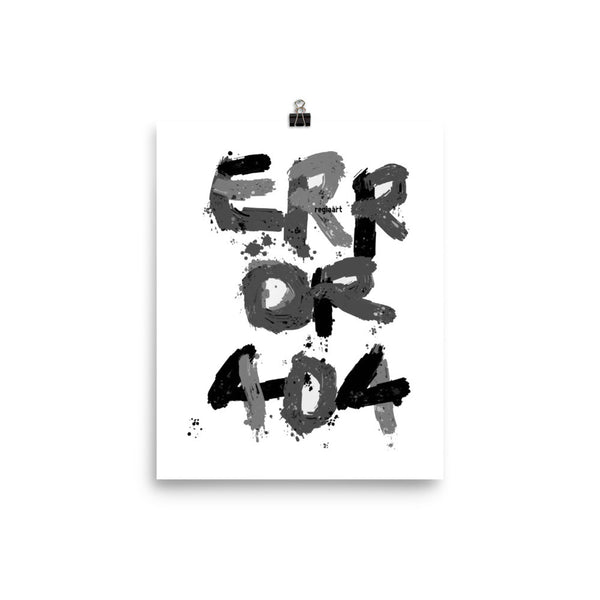 ERROR 404 - Poster