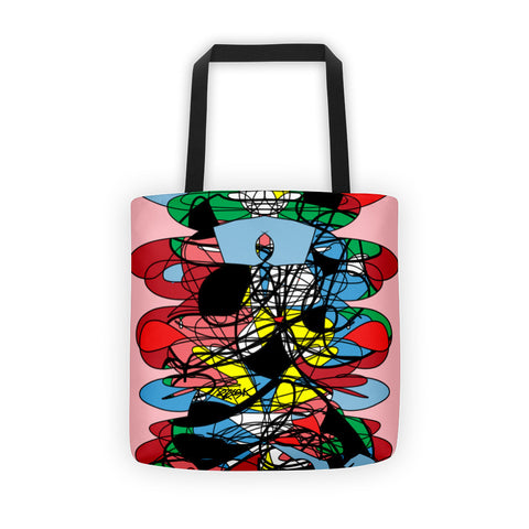 Abstraction Colors RegiaArt - Tote bag polyester weather resistant fabric