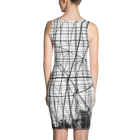 Scaffolding Dress Art RegiaArt - Sublimation Cut & Sew Dress