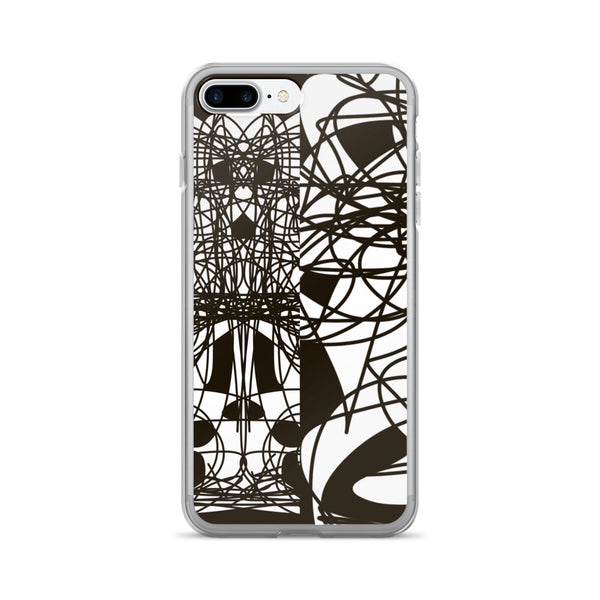 Black Lines Design RegiaArt - iPhone 7/7 Plus Case, acrylic