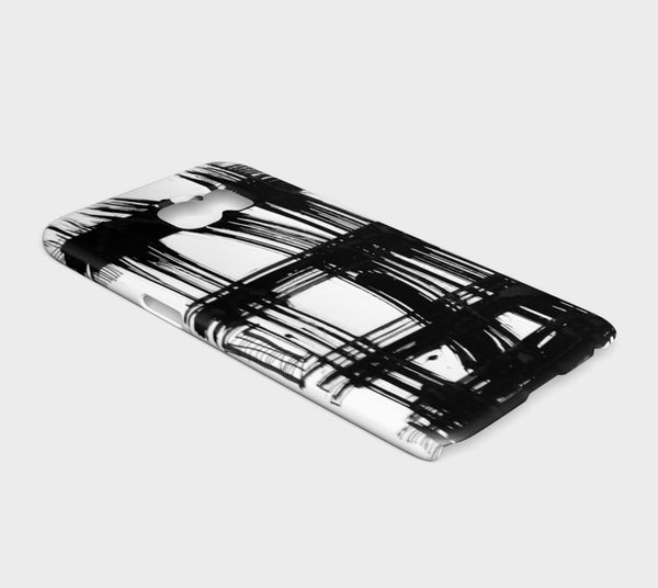 Black Chess Design RegiaArt - Iphone Samsung Galaxy S7 plastic case